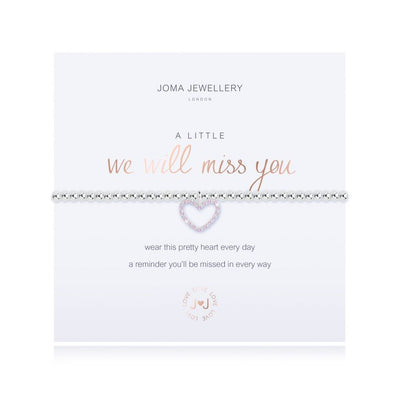 Joma Jewellery A little We Will Miss You Bracelet