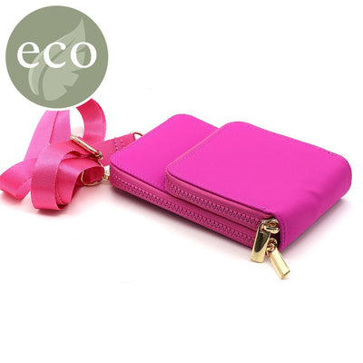 POM Nylon Phone Bag - Bright Pink