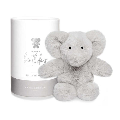 Katie Loxton Elephant Baby Soft Toy - Happy Birthday