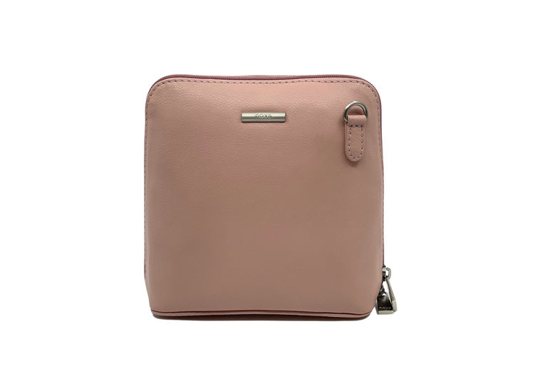 Nova Leathers Crossbody Handbag 820 - Pink