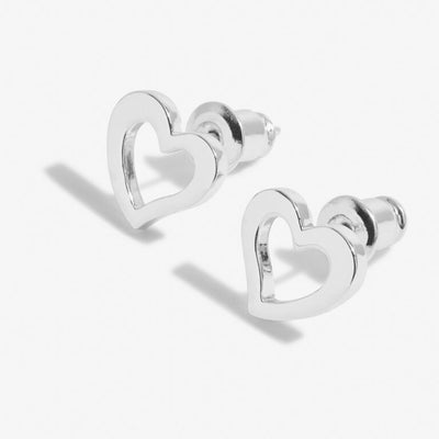 Joma Jewellery Beautifully Boxed 'Darling Daughter' Earrings - Silver