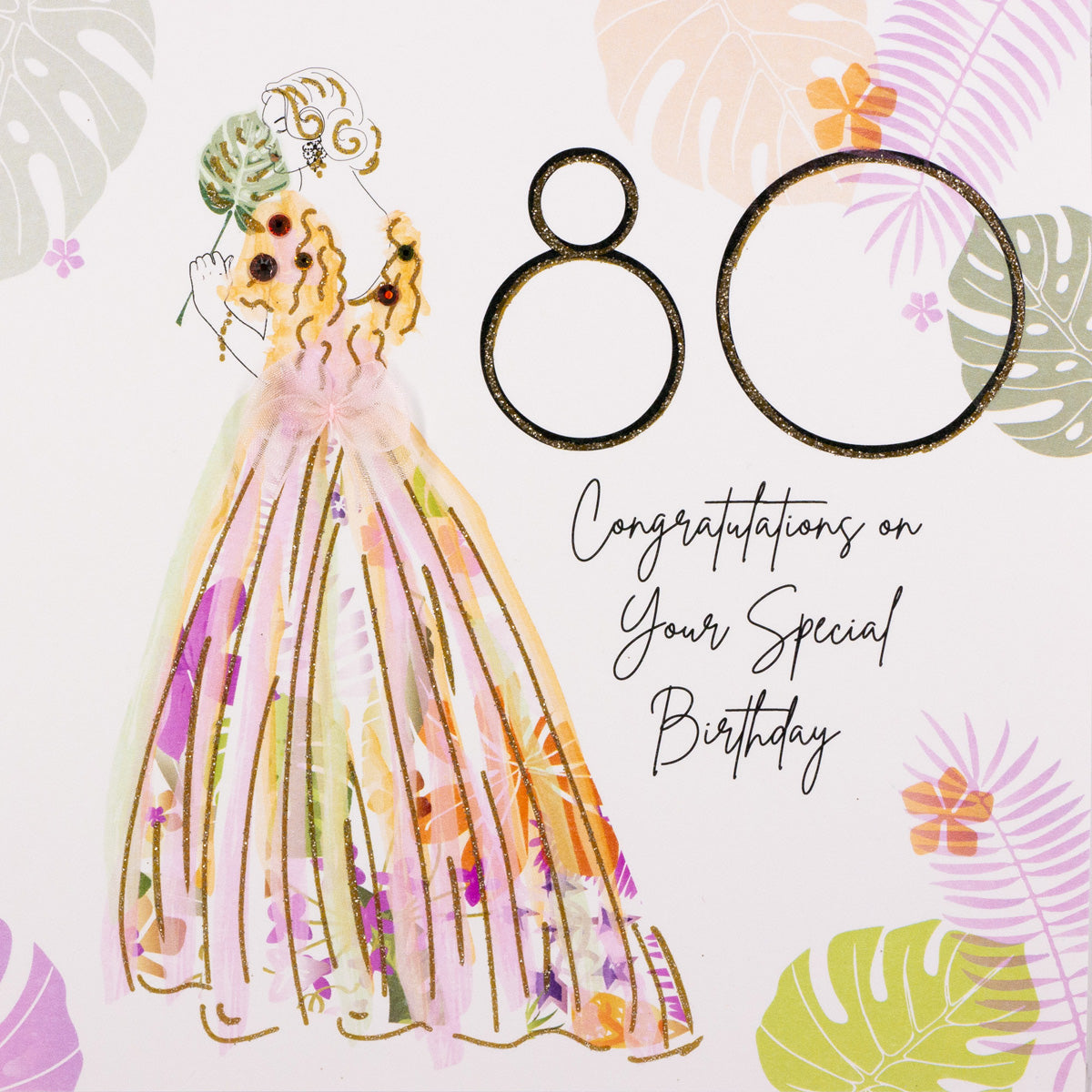 Five Dollar Shake 80 Congratulations on your Special Birthday Card