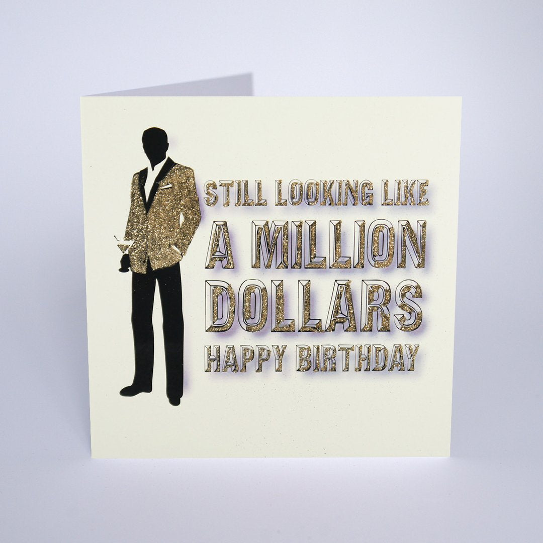 Five Dollar Shake Looking a Million Dollars Birthday Card