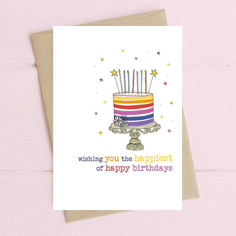 Dandelion Stationery - Happiest of Happy Birthday Card