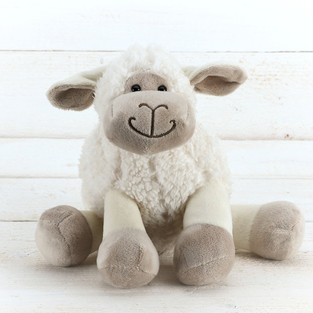Jomanda Small Sitting Sheep Soft Toy - Cream