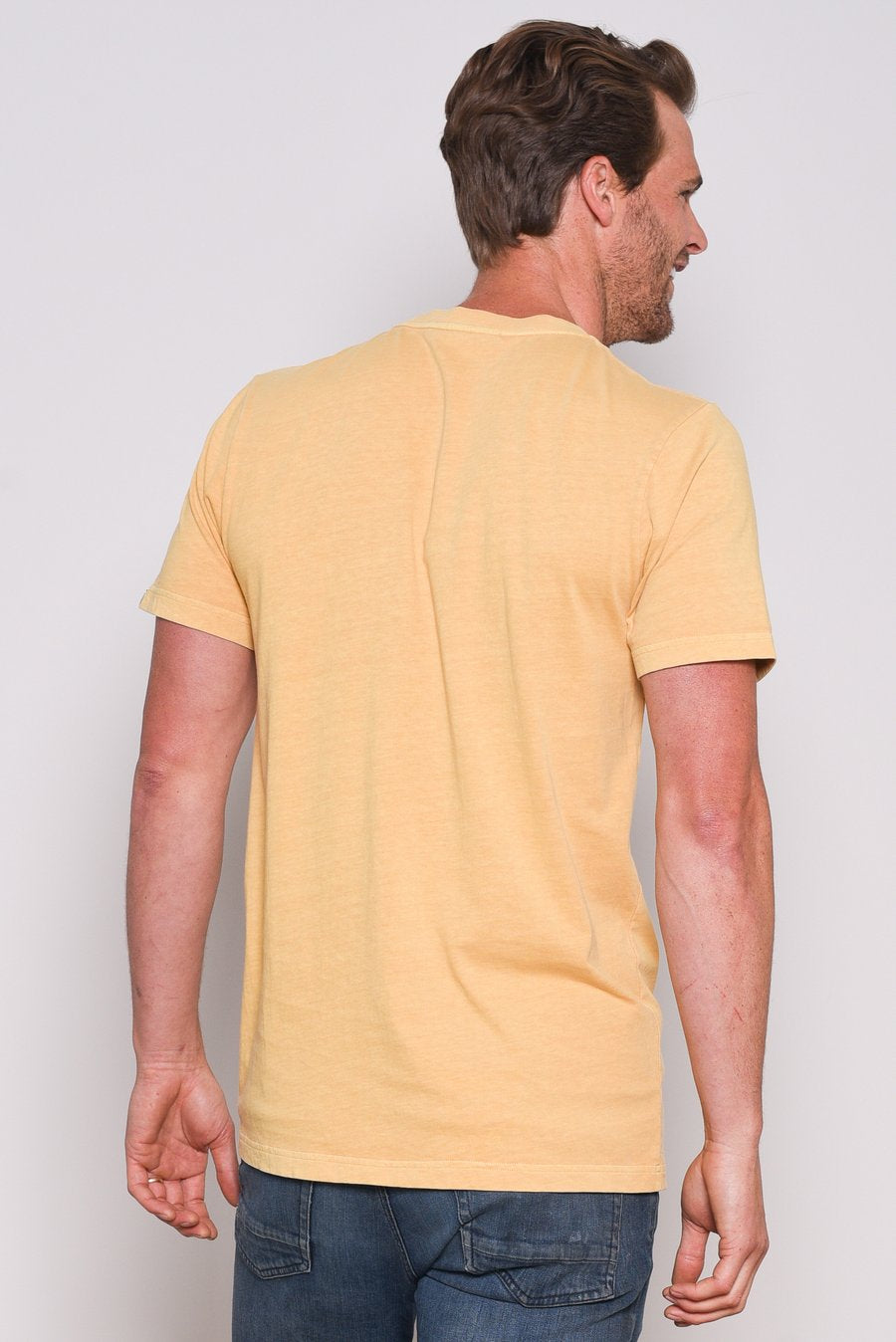 Brakeburn MENS Bear Tee - Mustard