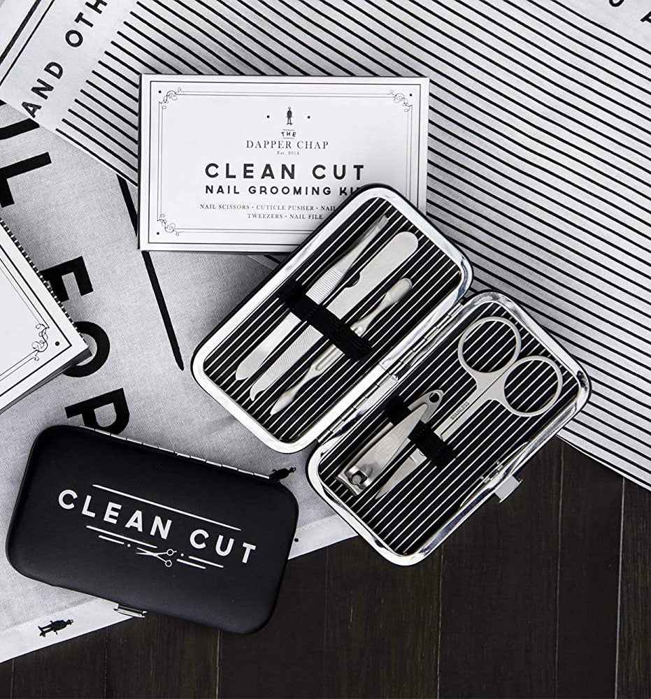 Dapper Chap Mens Manicure Set - Clean Cut