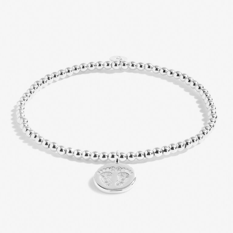 Joma Jewellery A Little &#39;Baby on the Way&#39; Silver Bracelet