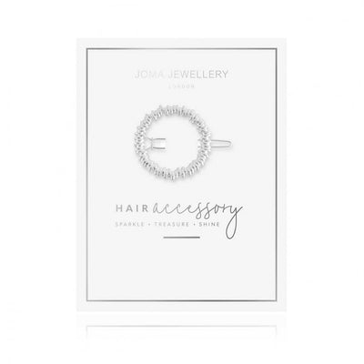 Joma Jewellery Hair Accessory Silver Link Hair Clip