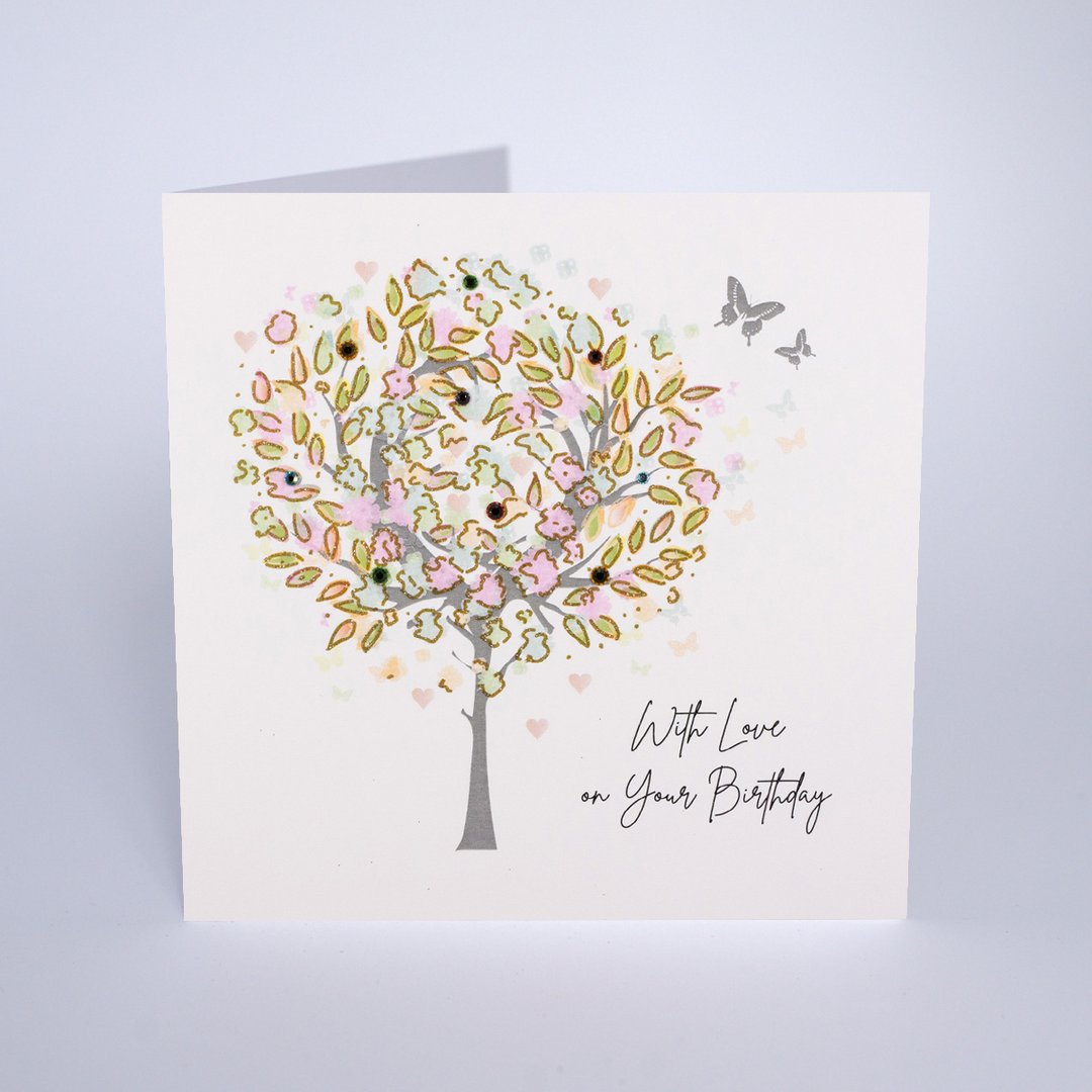 Five Dollar Shake With love on your Birthday Tree Card