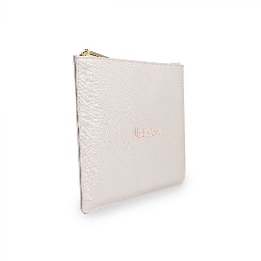 Katie Loxton Perfect Pouch - Maid of Honour - Pearlised