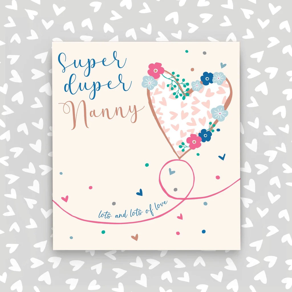 Molly Mae Super Duper Nanny Blank Card