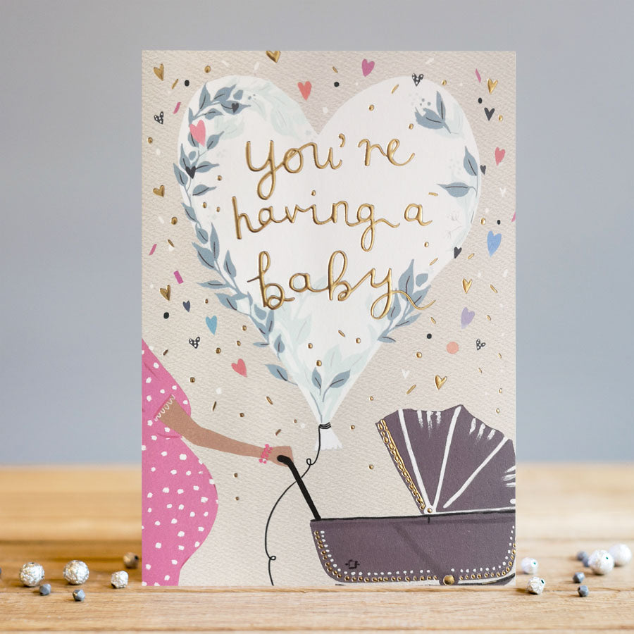 Louise Tiler You're Having a Baby Card