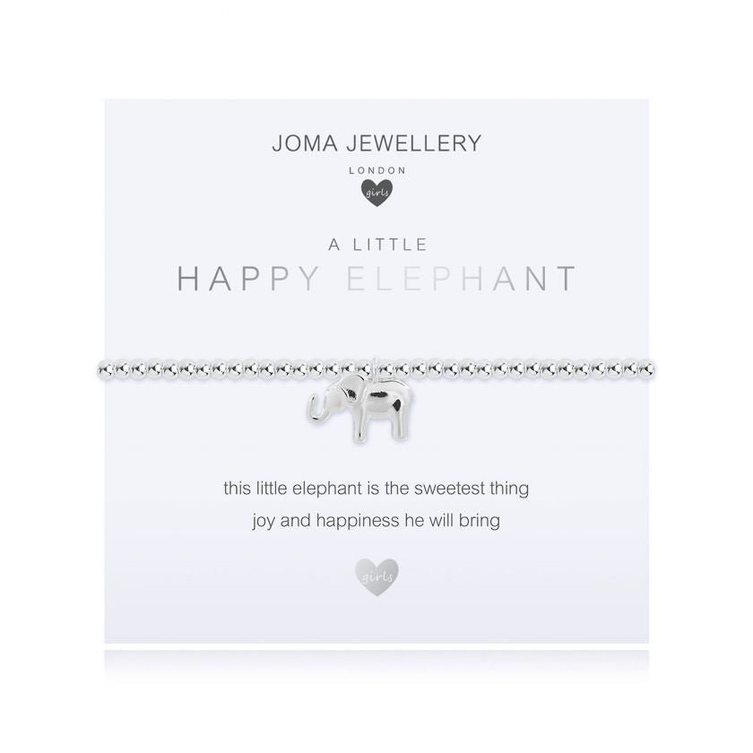 Joma Jewellery Girls A Little Happy Elephant Bracelet