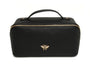 Alice Wheeler Black Train Beauty Case - Medium