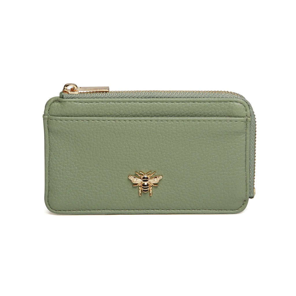 Alice Wheeler Sage Green Bath Coin Purse