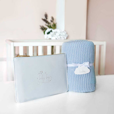 Katie Loxton -  Perfect Pouch -Baby Boy - Blue