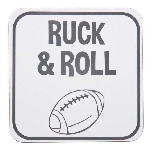 Transomnia Ruck & Roll Rugby Coaster