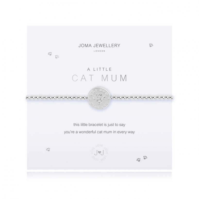 Joma Jewellery A Little Cat Mum Bracelet