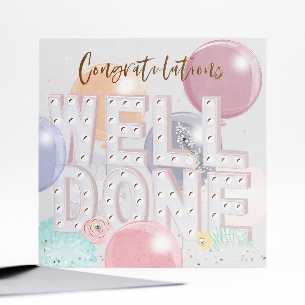 Belly Button Congratulations Well Done Card