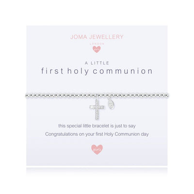Joma Jewellery Girls  - Children's A Little First Holy Communion Bracelet
