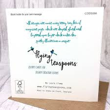 Flying Teaspoons Better Together Blank Card