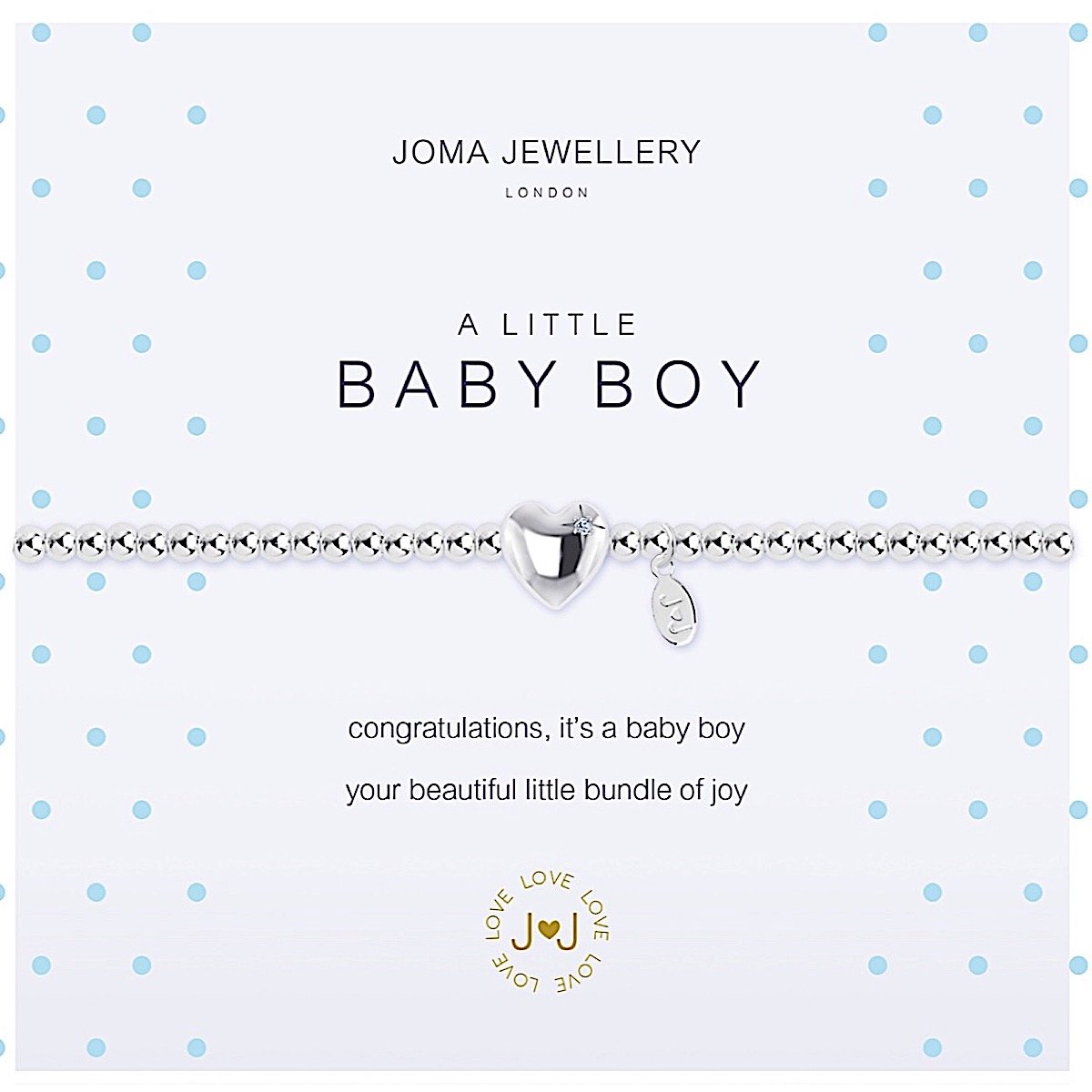 Joma Jewellery A Little Baby Boy Bracelet