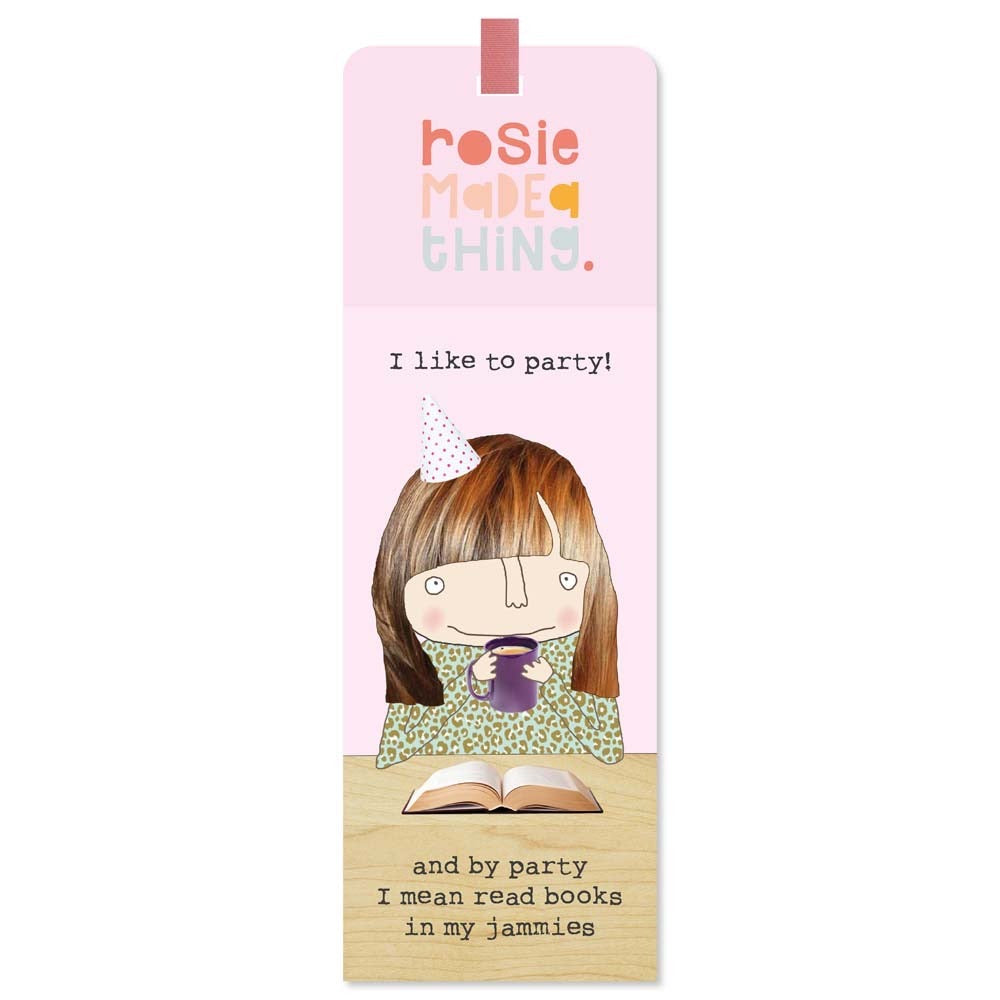 Like to Party Bookmark - Rosie Made a Thing
