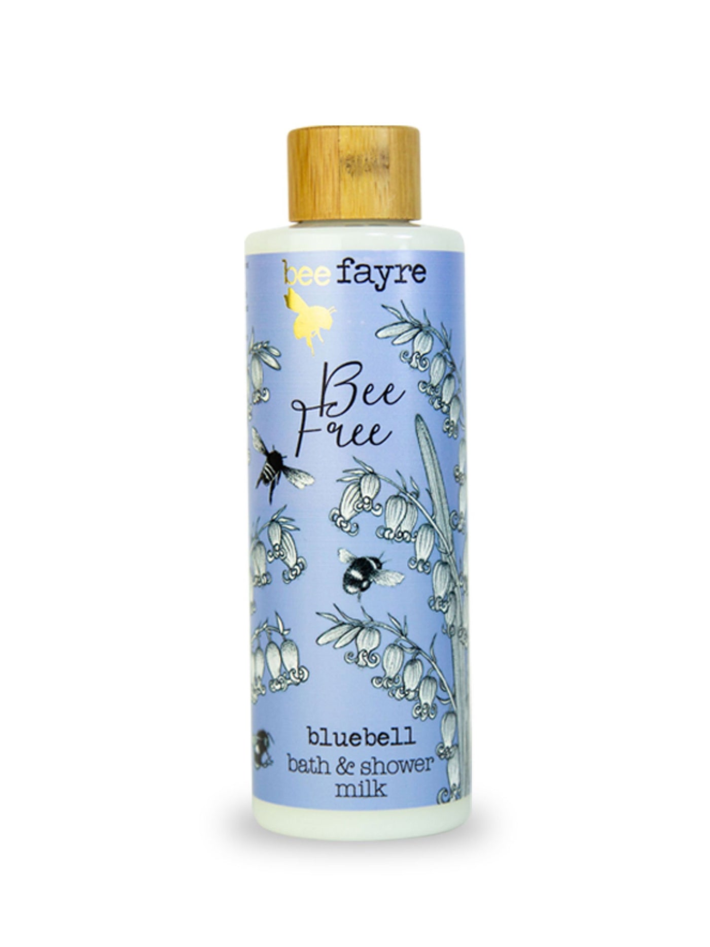 Beefayre Bee Free Bluebell Bath & Shower Milk -250ml