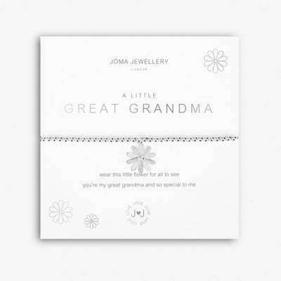 Joma Jewellery A Little 'Great Grandma' Silver Bracelet