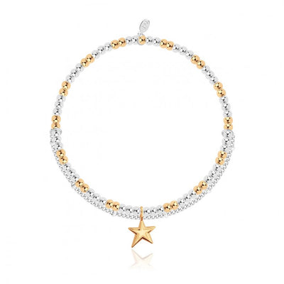 Joma Jewellery Amulet Gold Star Double Bracelet