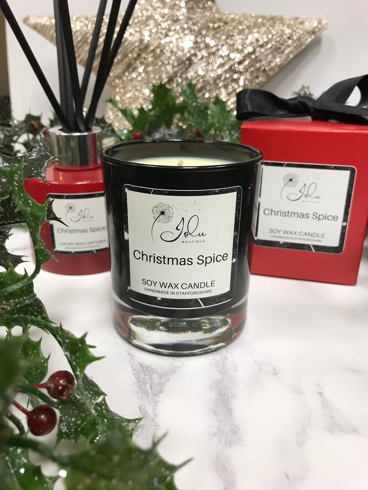 Jolu Boutique Christmas Spice Reed Diffuser