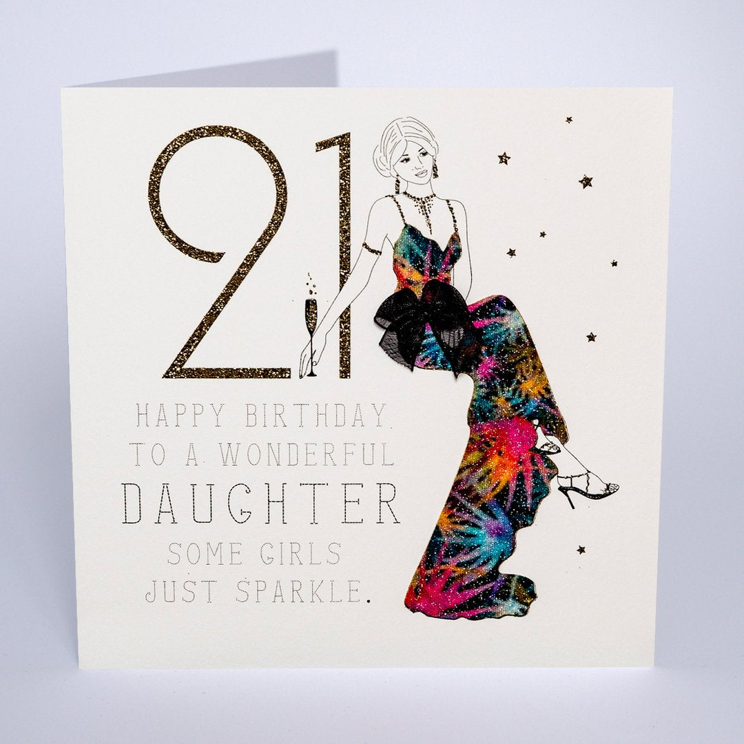 Five Dollar Shake Wonderful Daughter 21st Birthday Card