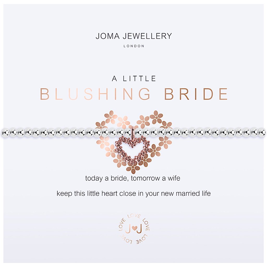 Joma Jewellery A Little Blushing Bride Bracelet