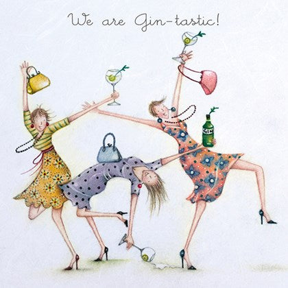 Berni Parker Blank Card - We are Gin-tastic
