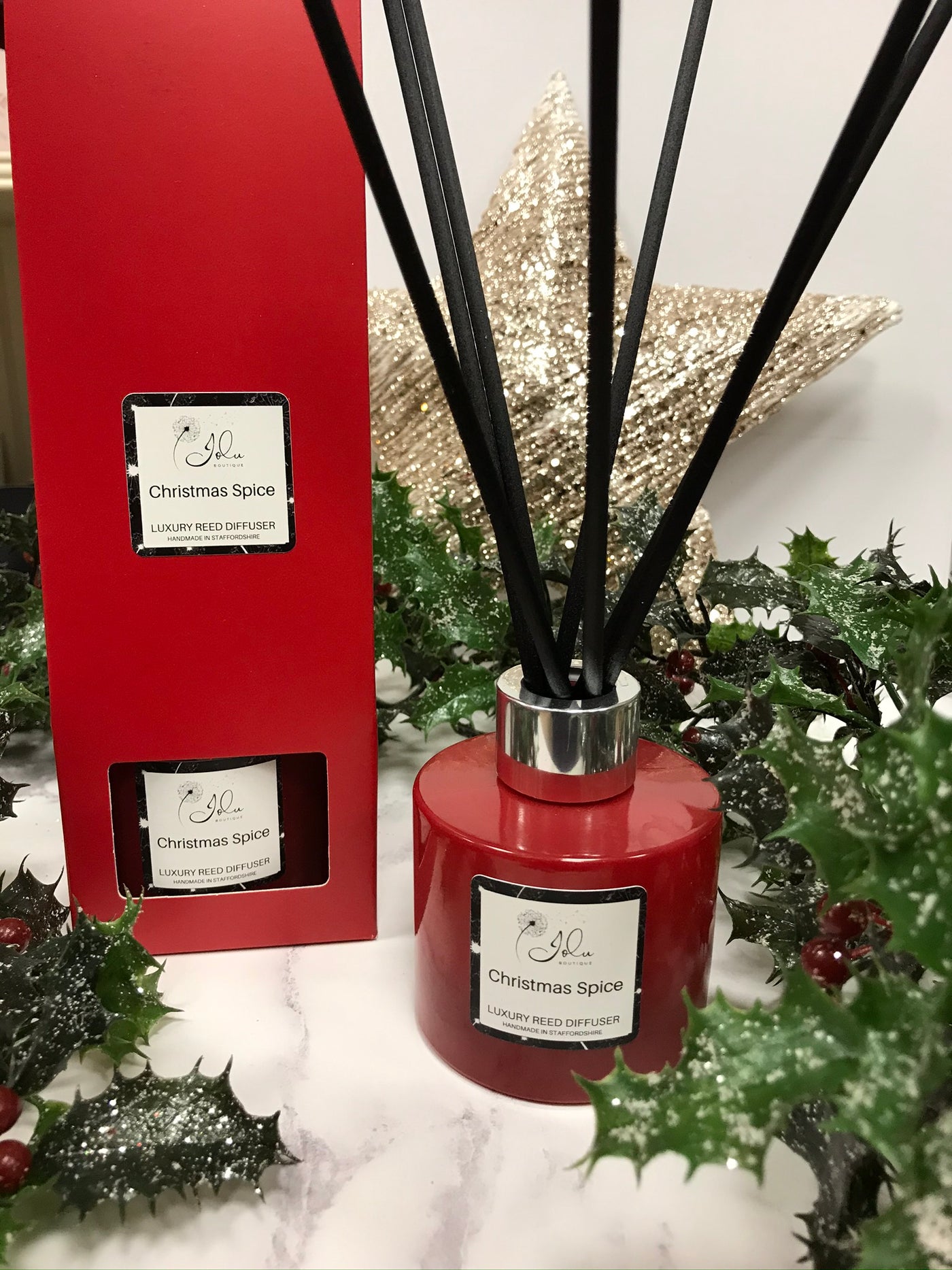 Jolu Boutique Christmas Spice Reed Diffuser