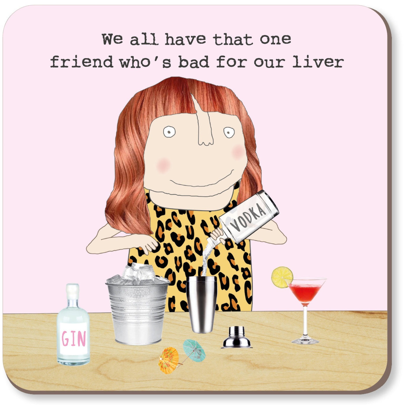 Rosie Made A Thing - Friend Liver - COASTER