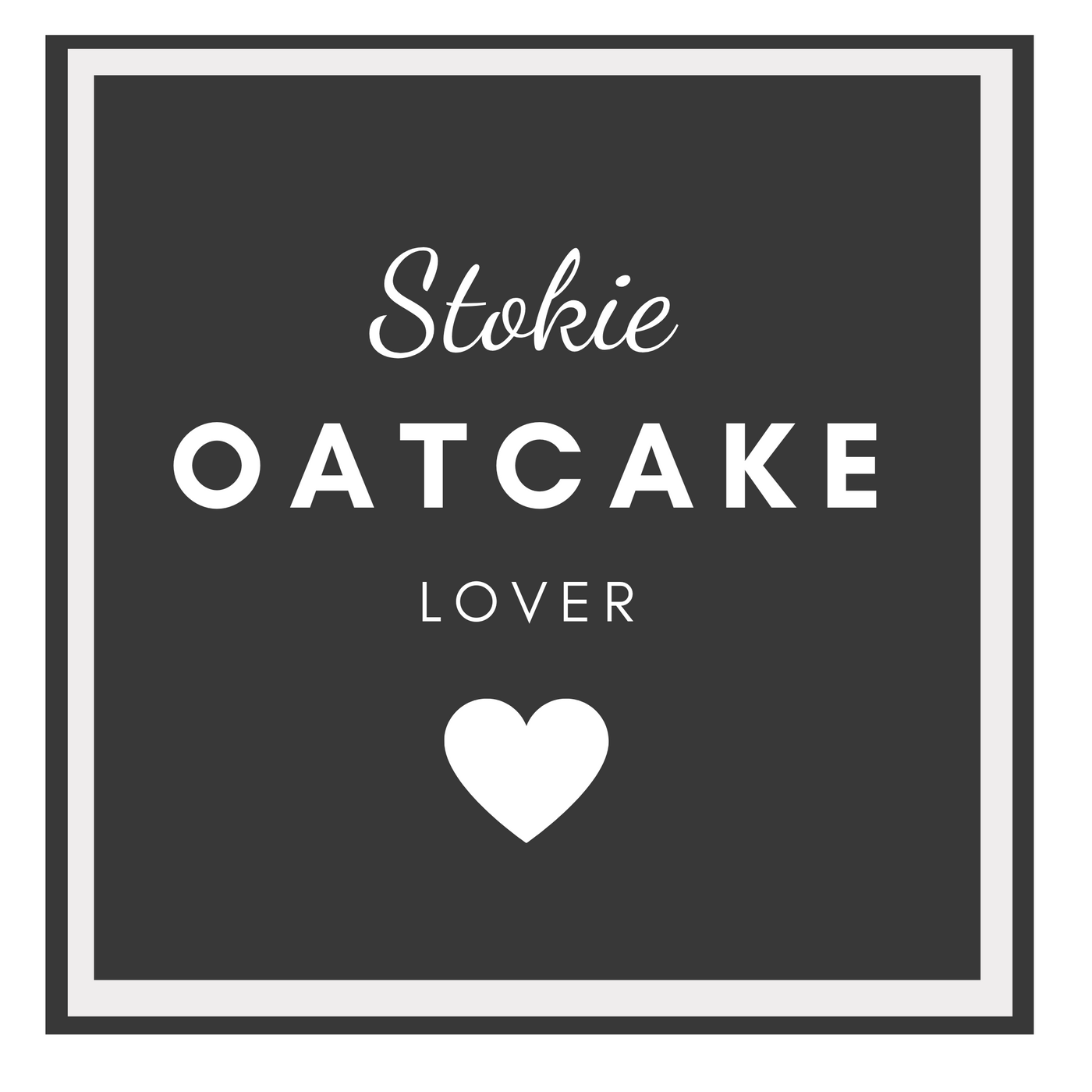 Jolu Stokie Oatcake Lover Blank Card