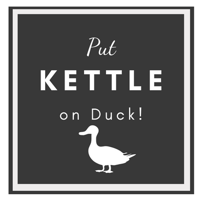 Jolu Put Kettle on Duck Blank Card