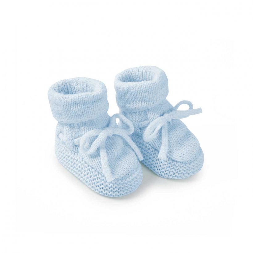 Katie Loxton - Knitted Baby Boots - Blue