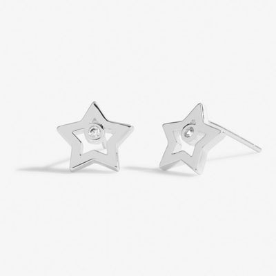 Joma Jewellery Beautifully Boxed 'Super Sister' Earrings -  Silver