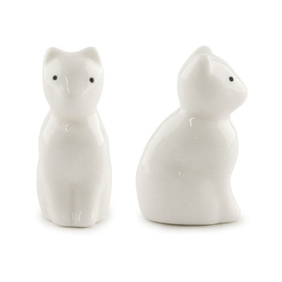 East of India Matchbox Animal - Porcelain Cat - Home is...