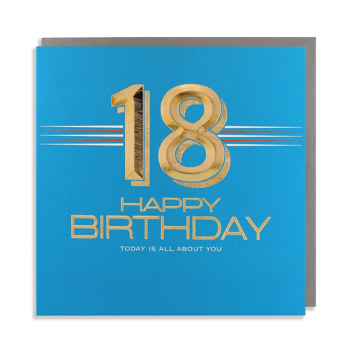 Rosanna Rossi 18th Happy Birthday Today is all about You Card