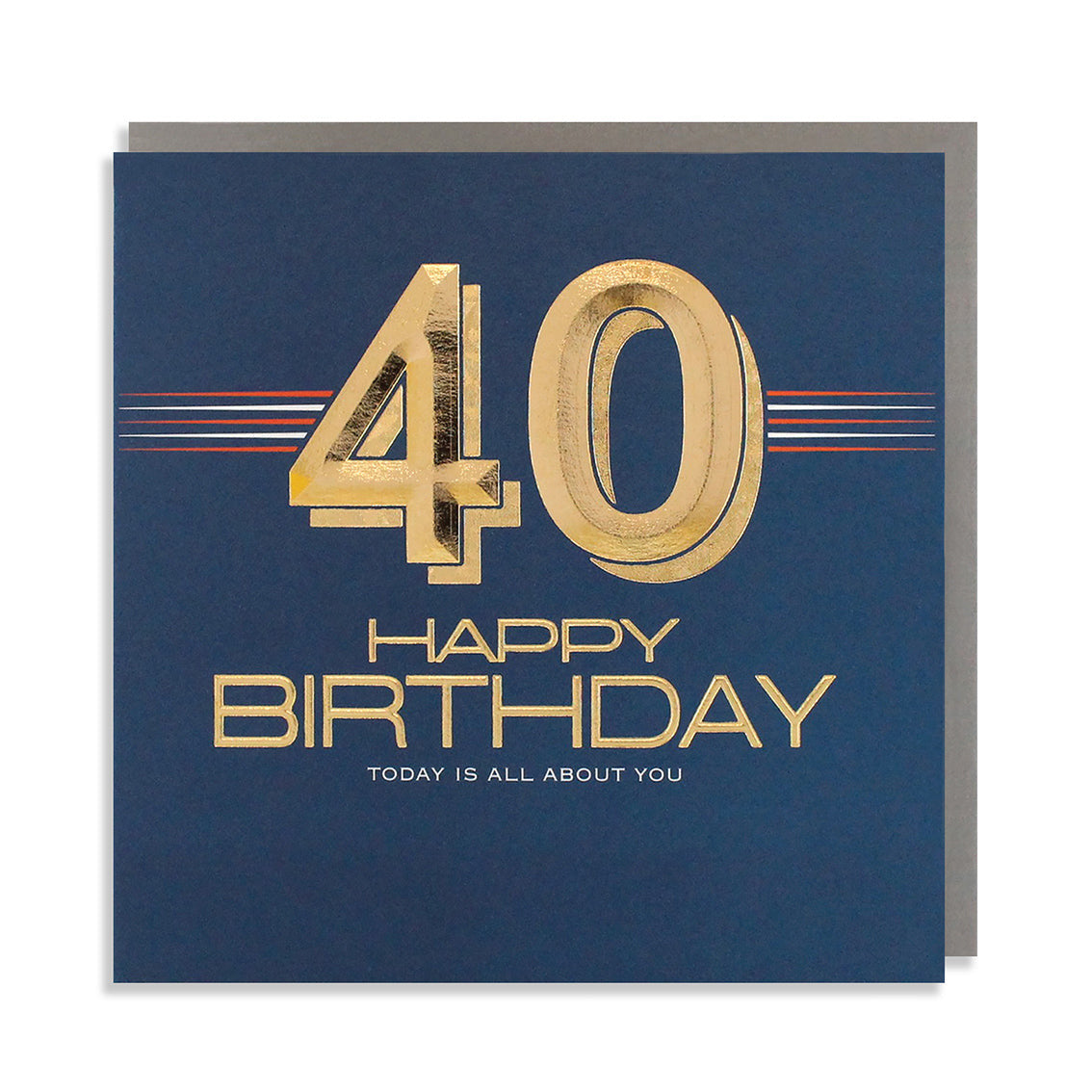 Rosanna Rossi 40 Happy Birthday Today is all about You Card