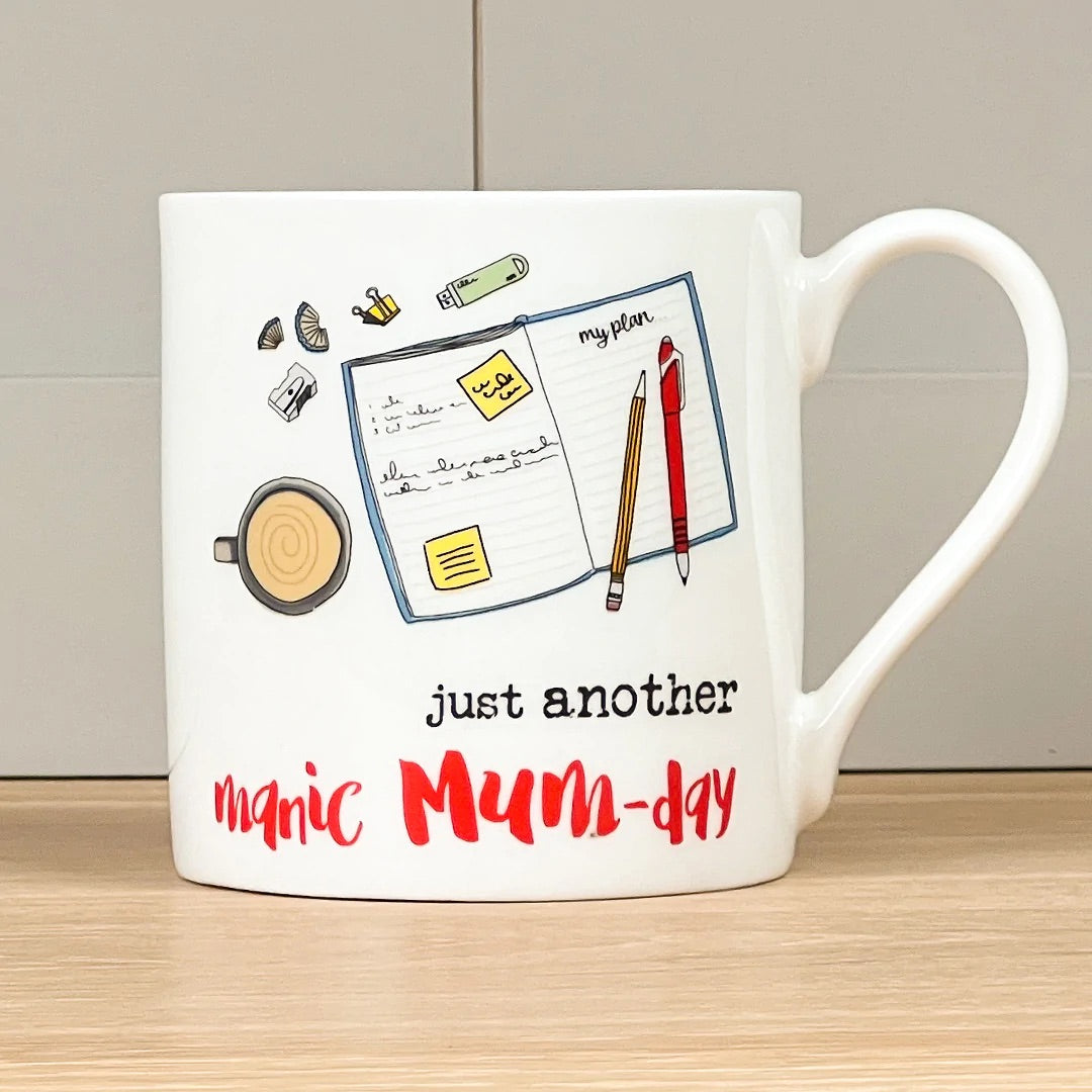 Dandelion Stationery Mug - Manic Mum-Day