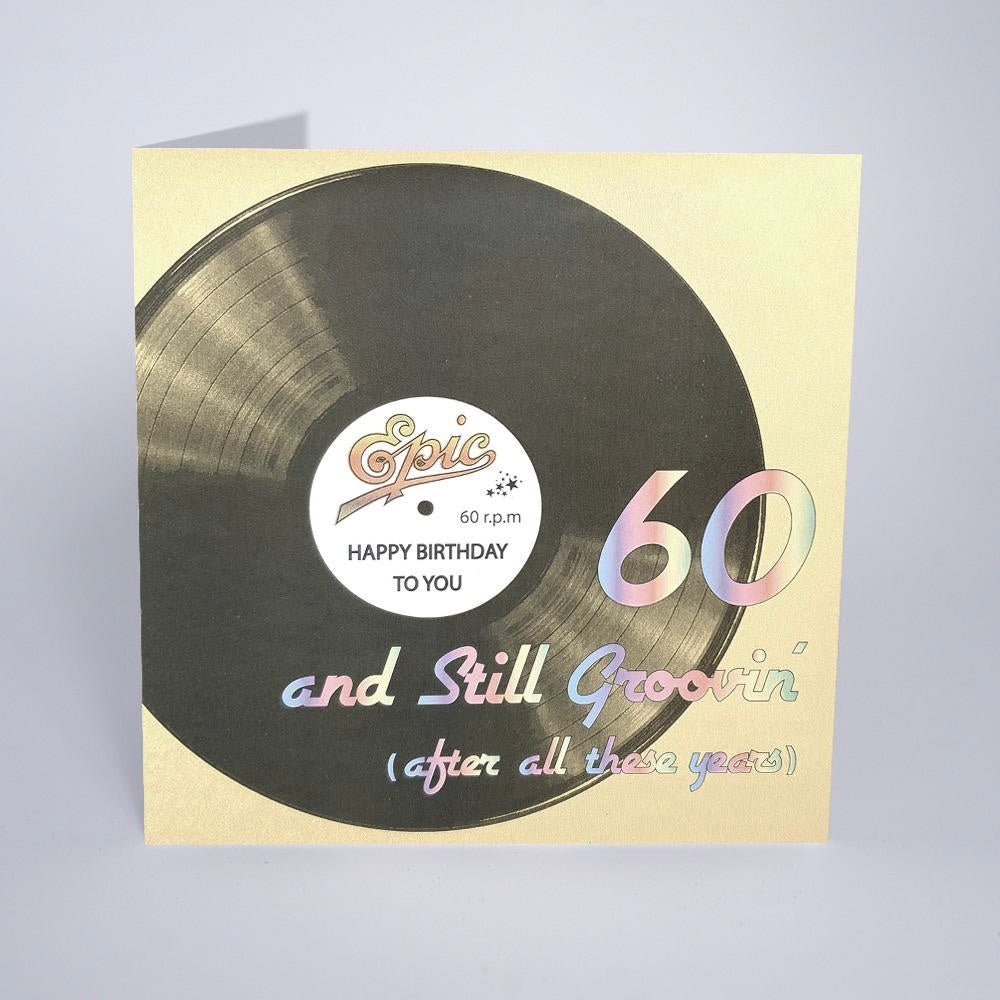 Five Dollar Shake 60 and Still Groovin (after all these years) Birthday Card