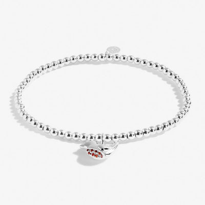 Joma Jewellery A Little 'Robins Appear When Loved Ones Are Near' Silver Bracelet