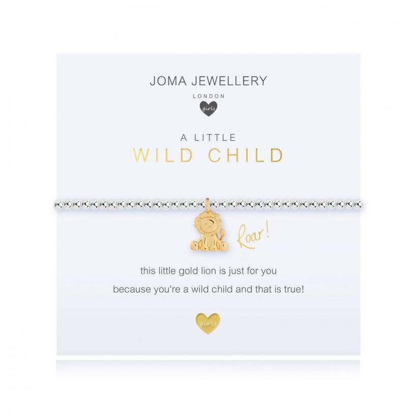 Joma Jewellery Girls A Little Wild Child Bracelet
