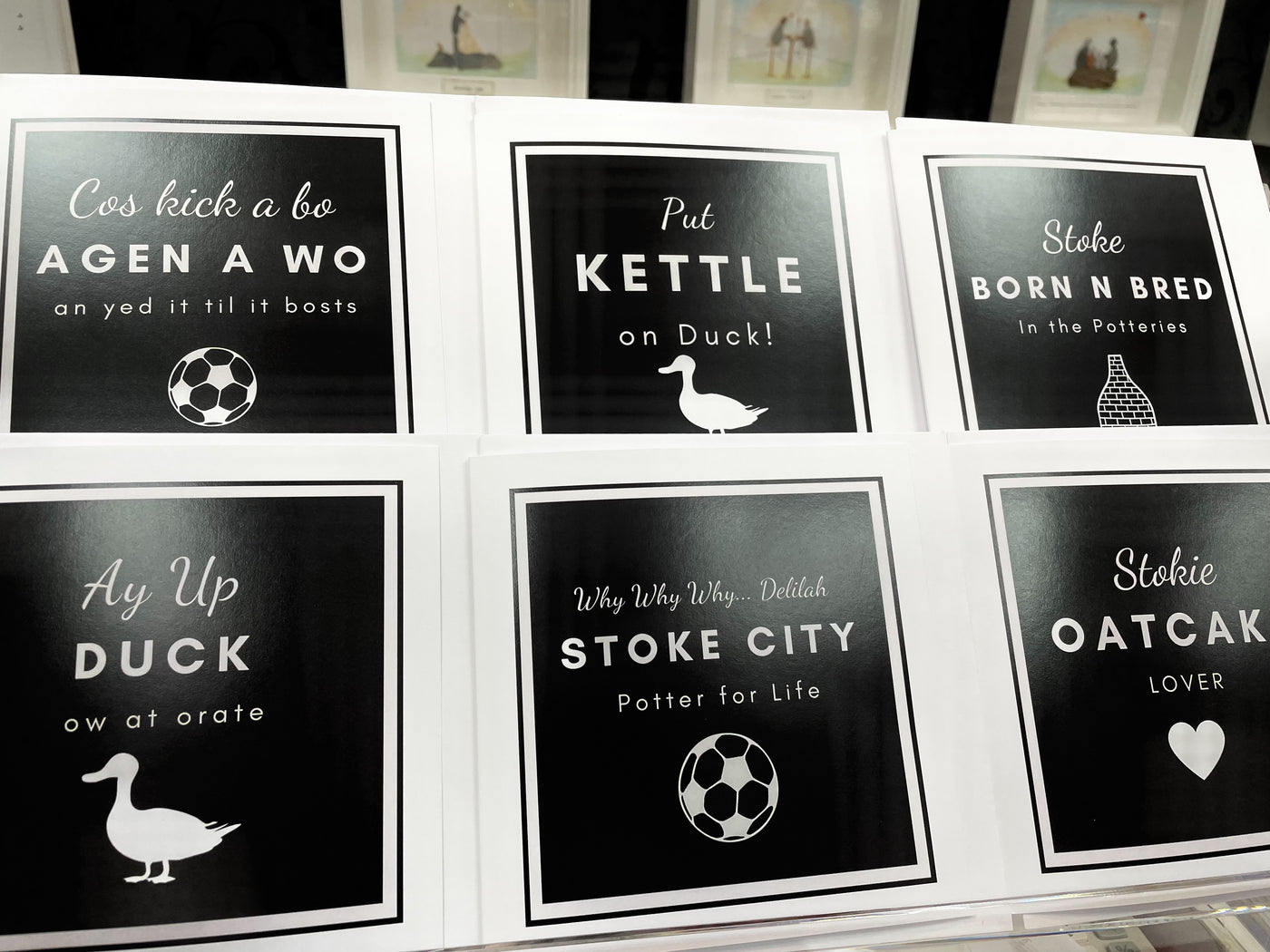 Jolu Stoke City Delilah Blank Card