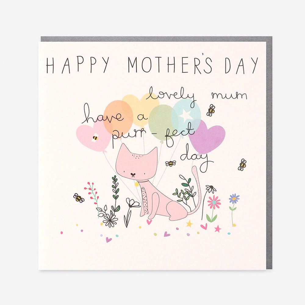 Belly Button Mothers Day Purr-fect Day Small Card